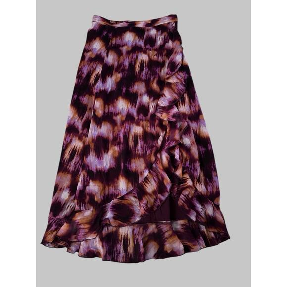 Old Navy Women’s Ruffle Trim Maxi Skirt Flowy Fairy Boho Elastic Waist XXL - Picture 10 of 10